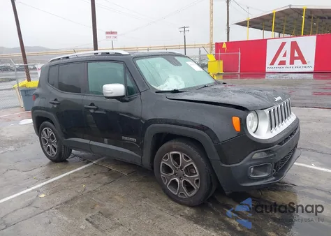 2016 Jeep Renegade Limited z USA, uszkodzony, nr VIN ZACCJADT3GPD12063